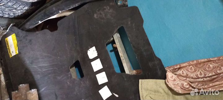 Защита двигателя audi q5