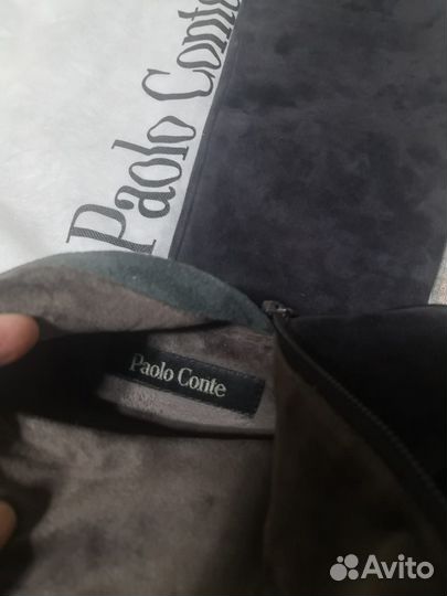 Батфорты Paolo Conte натуральный замш