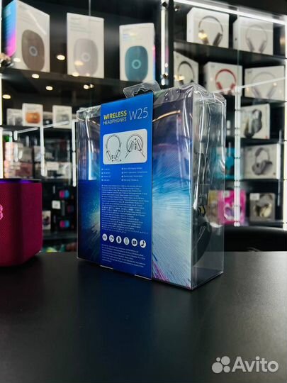 Наушники беспроводные полноразмерные Hoco W25 Gray