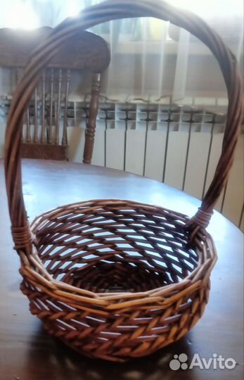 Корзина плетеная
