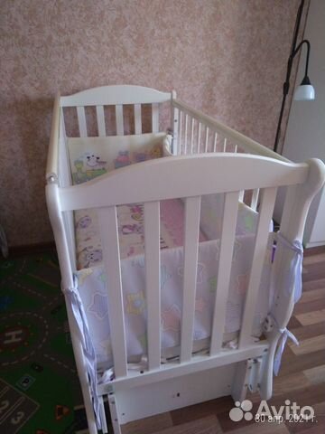 Детская кровать с маятником Кубаночка