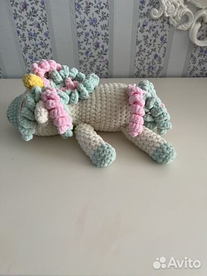 Плюшевая игрушка Единорог (ручная работа)