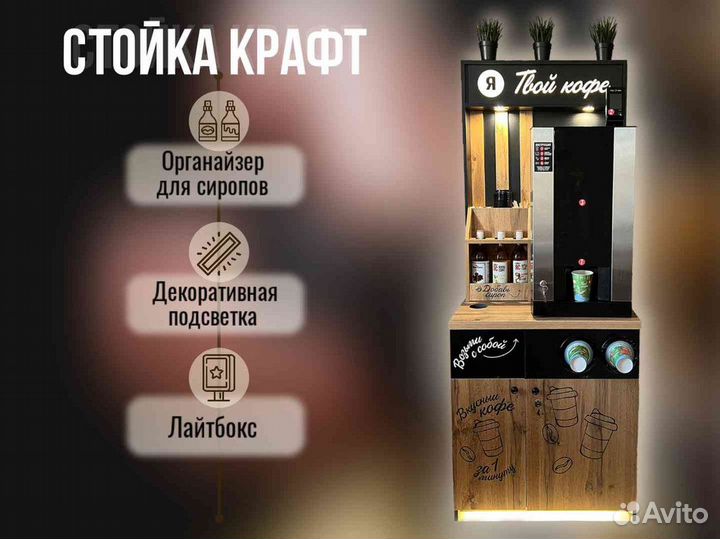 Кофейня самообслуживания в Гостиницу