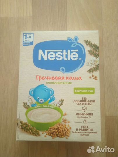 Детские каши безмолочные