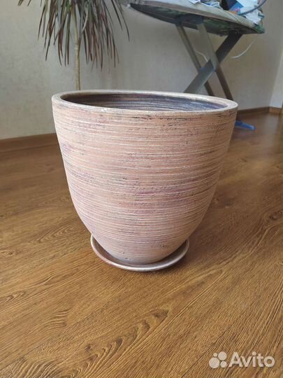 Горшок для цветов керамика большой