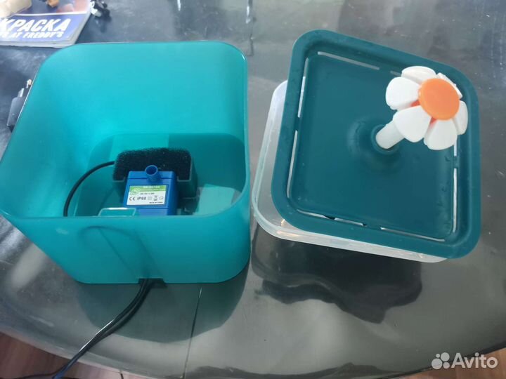 Поилка-фонтан для животных