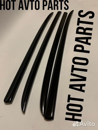 Молдинги сабли салона приора 2 черный глянец