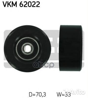 Ролик натяжной поликлинового ремня renault. NIS