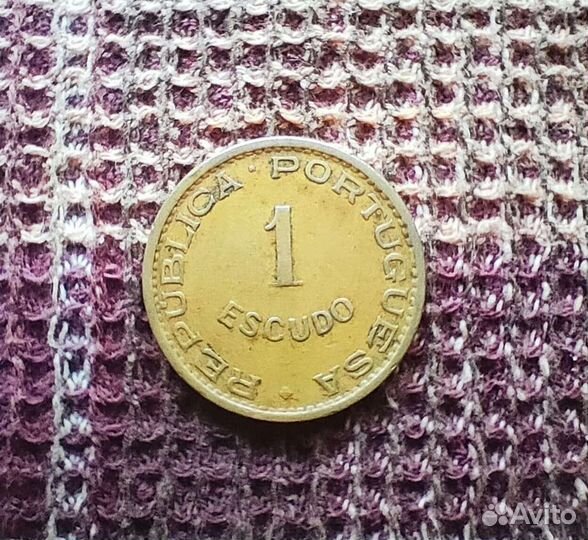 Португальский Мозамбик 1 эскудо
