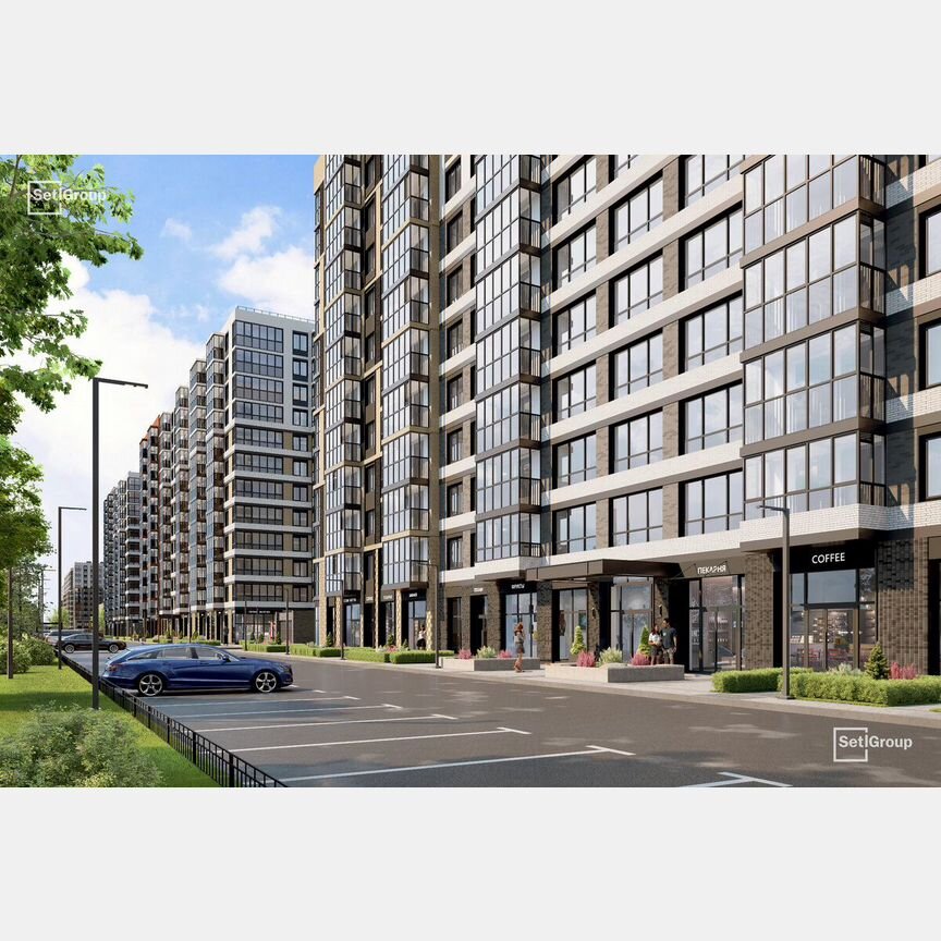 1-к. квартира, 32,6 м², 10/12 эт.