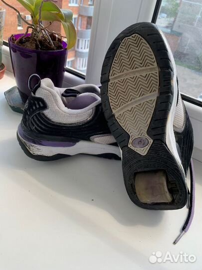 Кроссовки с роликом унисекс