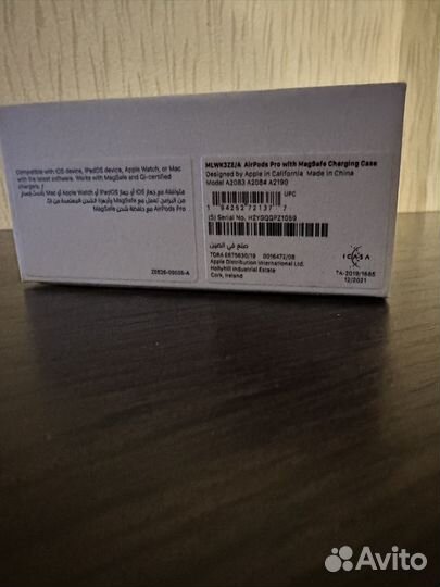 Наушники apple airpods pro