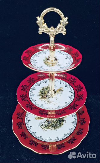 Горка 3-х яруская Охота пурпур Чехия