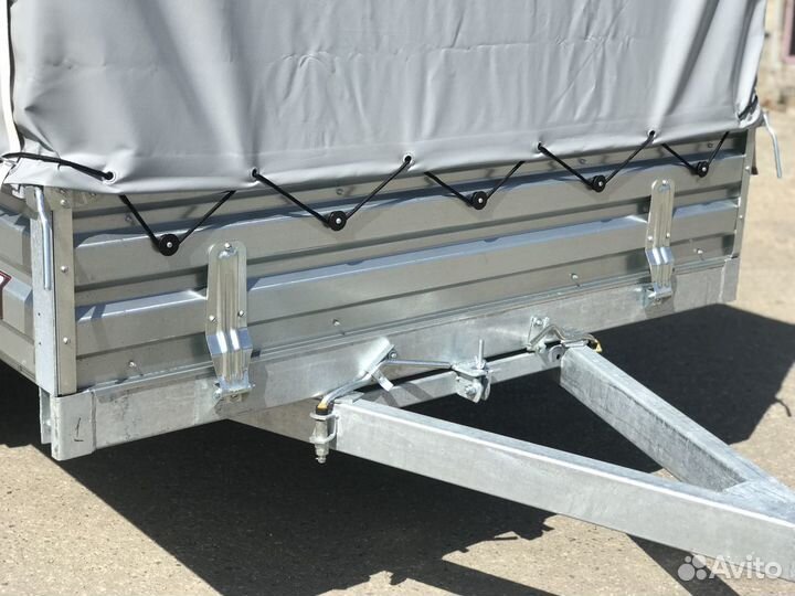 Продам прицеп мзса для дачи и мототехники выс.тент