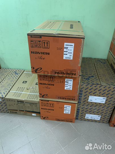 Котлы газовые Navien 50-500кв.м. - (Розн/Опт)