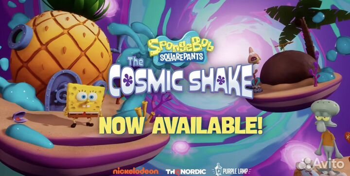 SpongeBob SquarePants: The Cosmic Shake PS4 и PS5