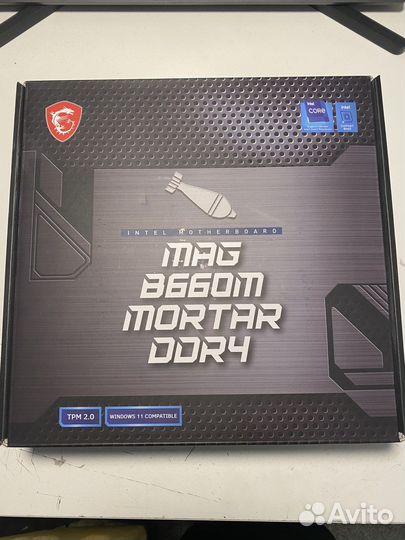 Материнская плата msi b660m mortar ddr4