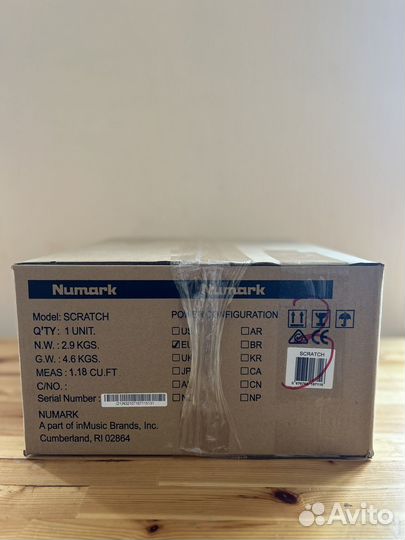Микшерный пульт Numark Scratch