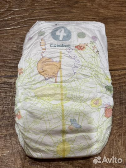 Памперсы 4ка, 40 шт