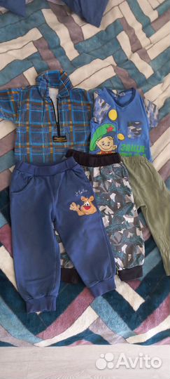 Детские вещи пакетом 74-86