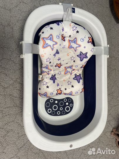 Детская ванночка для купания складная