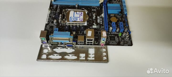 Материнская плата LGA1155 asus H61M-D