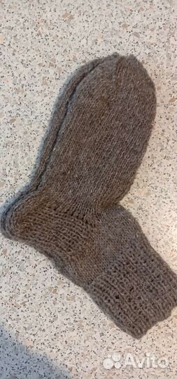 Носки мужские,шерстяные,ручная вязка