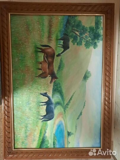 Картина маслом на холсте