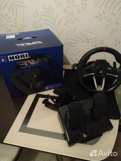 Игровой руль hori racing wheel apex