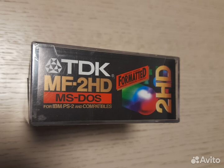 Дискеты TDK, MF-2HD MS-DOS, нов 10 шт