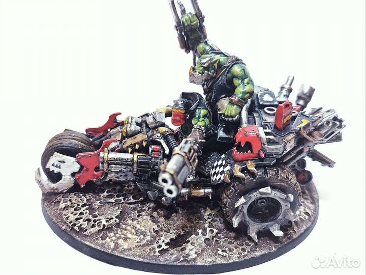 Warhammer 40000 миниатюры Orks Deffkilla Wartrike