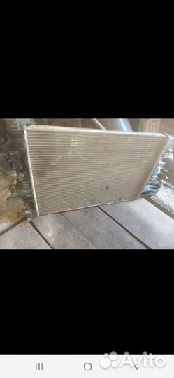Радиатор охлаждения астра j GTC 1.4л турбо м.т