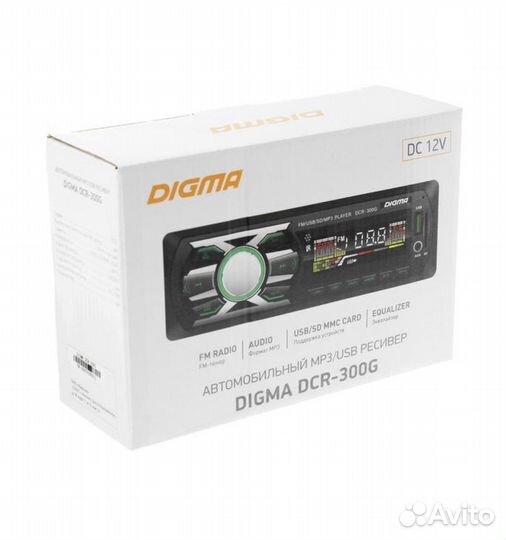 Автомагнитола DCR -300G