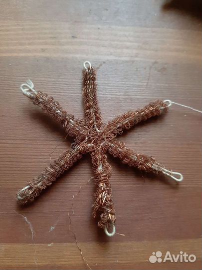 Ёлочные украшения военных времен Москабель