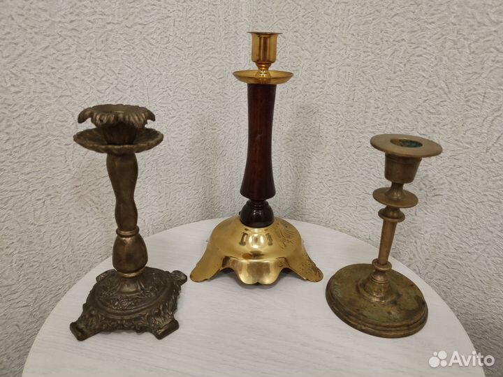 Подсвечник.Бронза.СССР