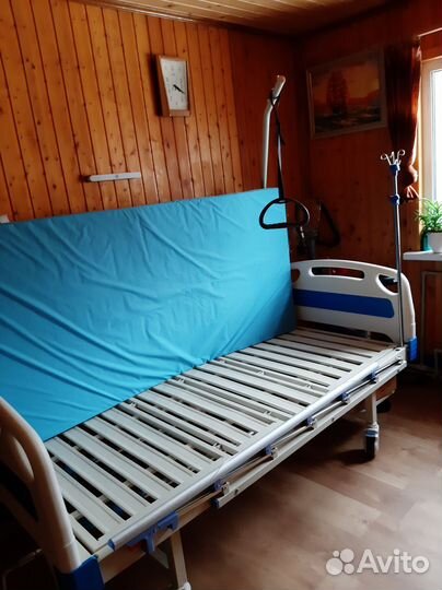 Медицинская кровать+ортопедический матрас
