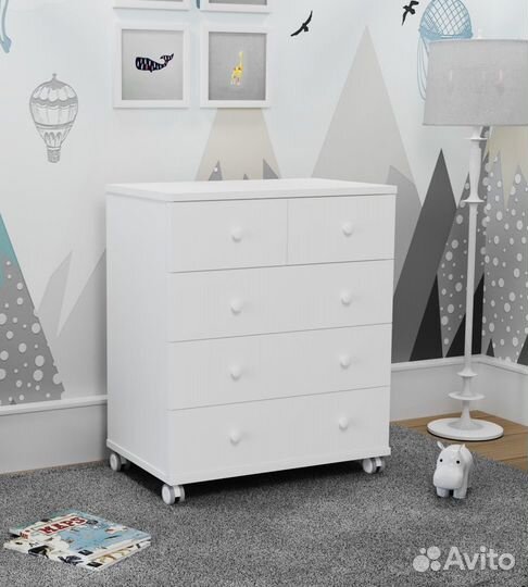 Комод со съемным пеленальным столиком