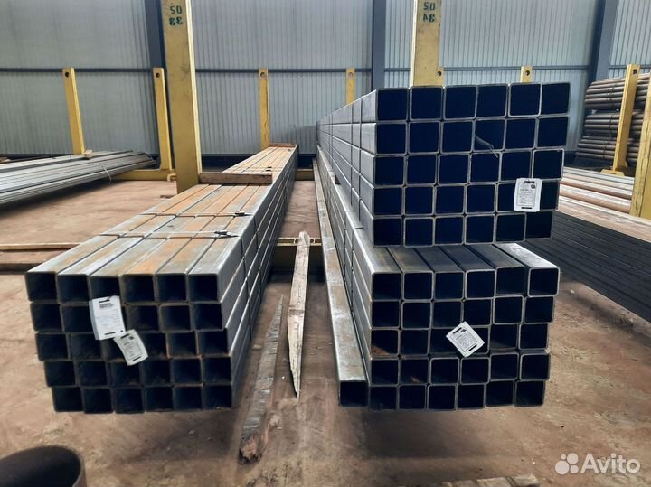 Труба профильная 100х50х4 длина 12м Ст3