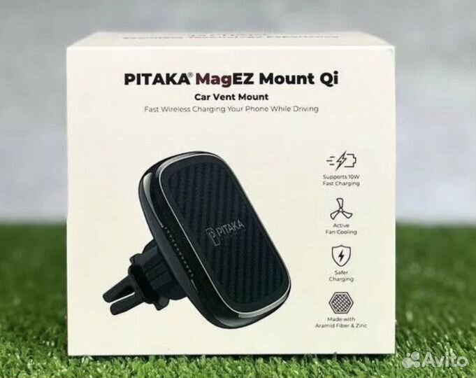 Pitaka Magez mount Qi и чехол Pitaka Air 11 pro