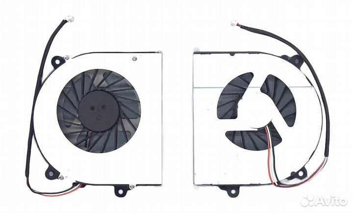 Вентилятор (кулер) для MSI Q2556 Clevo W150 W350 W