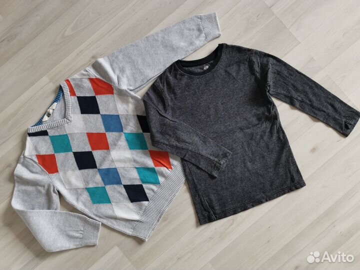 Вещи пакетом на мальчика 110 116