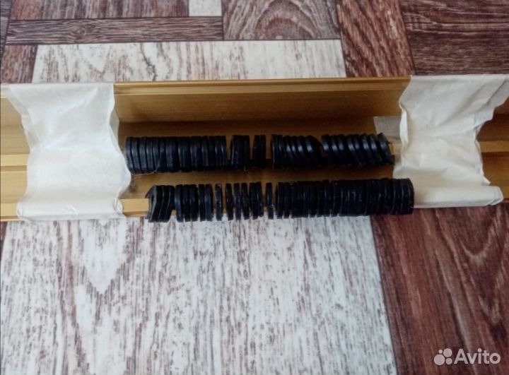 Карниз для штор потолочный двухрядный