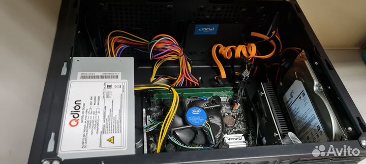 Пк G5400\GT710\256GBssd + 1TBhdd\16GB RAM