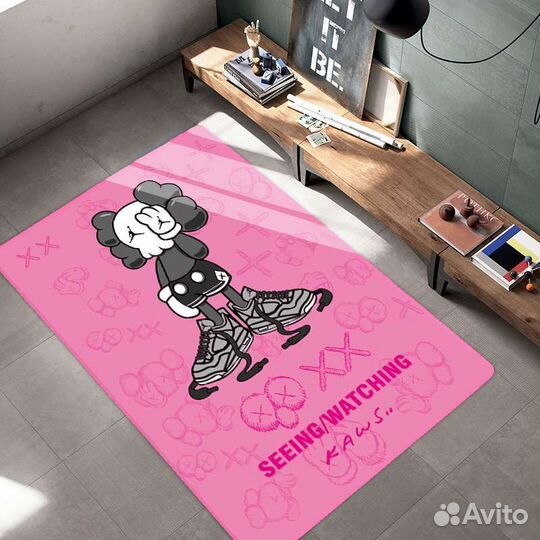 Модный ковер с принтом Симпсоны