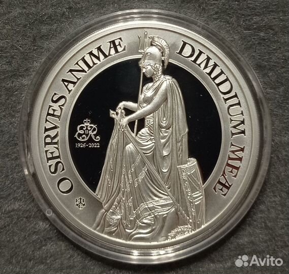 О. Святой Елены 2023 Мемориал 2 унции Серебро