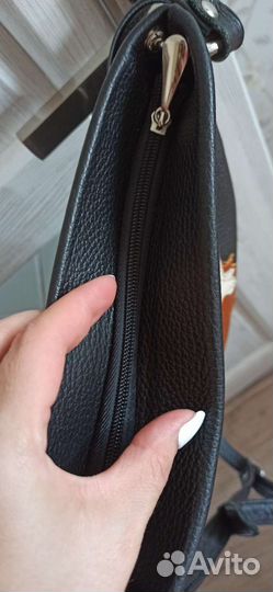 Сумка для девочки натуральная кожа