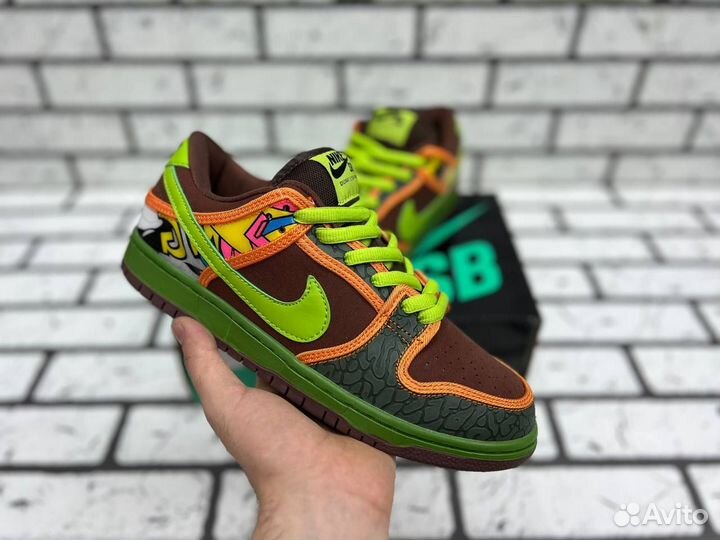 Кроссовки Nike SB Dunk Low DE La Soul (41-45)