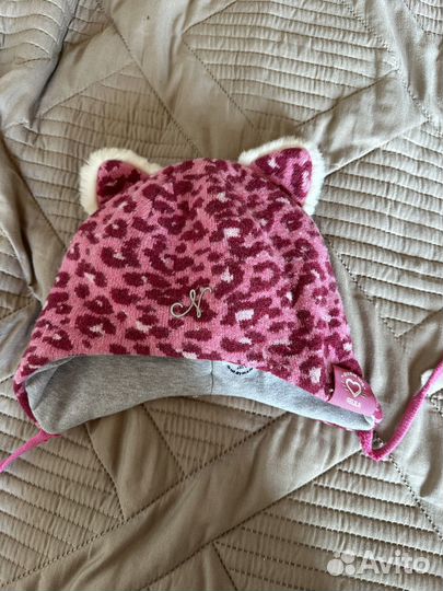 Шапка зимняя для девочки 52 54