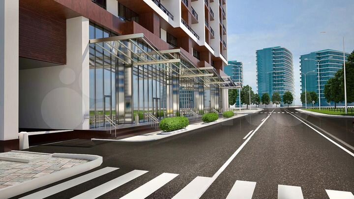 Квартира-студия, 40 м² (Грузия)