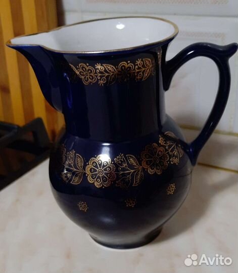 Кобальтовая посуда СССР